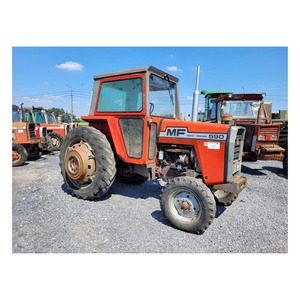 Tracteur à roues Massey Ferguson 590 70 CV 4x4 d'occasion avec boîte de vitesses à engrenages pour moteur, idéal pour usage agricole, qualité supérieure - Product Image 5