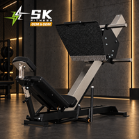 Presse à jambes à charge libre SK Commercial pour les acheteurs d'équipements de fitness, avec options de couleur et de logo personnalisées et emballage en bois