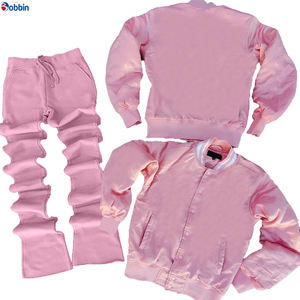 Ensemble de survêtement classique XXL de haute qualité, logo personnalisé, sweat-shirts à capuche et pantalons pour hommes, patchwork, pour le jogging, le sport, classique - Product Image 1