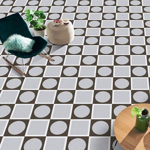 Baldosas de Cerámica Rústicas de 400x400 para Pisos Exteriores, para Uso en Escuelas, Centros Comerciales y Apartamentos - Product Image 6