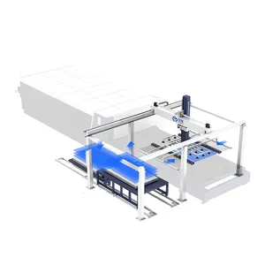 Akurasi Tinggi stabil Gantry Robot 3-sumbu beban besar XYZ meja geser