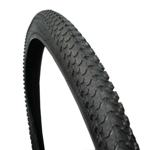 <b>27.5</b> Inch Knobby Tubeless Foldable Bicycle <b>Tire</b> Black Rubber <b>Mountain</b> <b>Bike</b> Anti-Slip Replacement for BMX Kids' <b>Bikes</b> Trail - Product Image 1