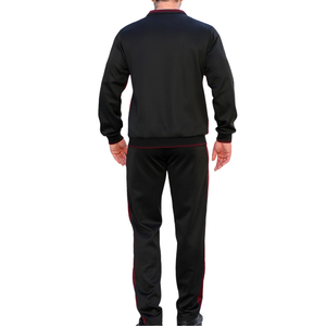 Ropa deportiva de alta calidad para hombre, chándal elegante de manga larga de Color sólido, diseño de conjuntos ligeros y transpirables para deportes de invierno - Product Image 2