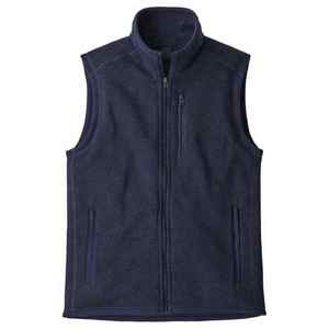 Venta al por mayor de ropa de exterior sin mangas de talla grande para hombre con logotipo personalizado bordado cálido invierno polar chaleco Chaleco con logotipo - Product Image 3