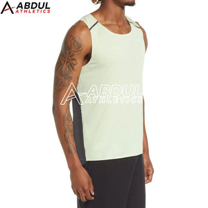 Último diseño, precio al por mayor, camiseta sin mangas para hombres hecha en el mejor material, camisetas sin mangas personalizadas para hombres - Product Image 3