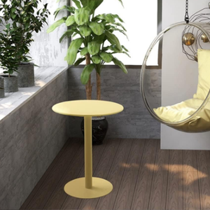 Mesa auxiliar decorativa sostenible, mesa auxiliar de mármol azul hecha a medida, muebles de Metal hechos a mano, mesa auxiliar - Product Image 6