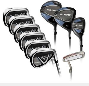 NOUVEAU 2024 Ensemble de clubs de golf Callaway Edge pour hommes, ensemble de 10 pièces en acier avec flexibilité régulière pour les golfeurs droitiers - Product Image 1