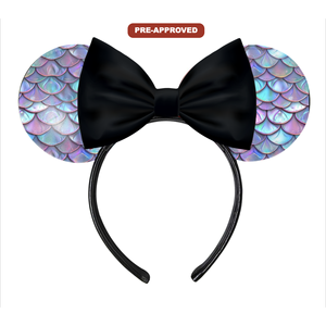 Diadema con orejas de ratón prismáticas de diseño personalizado, hecha a medida, directamente de fábrica, con preaprobación. - Product Image 1