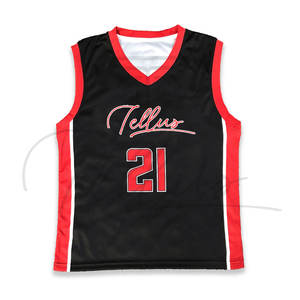 Camiseta de Baloncesto Reversible para Mujer, Diseño Personalizado, Transpirable, de Secado Rápido, Estampada, 100% Poliéster, Nombre del Equipo Personalizable - Product Image 5