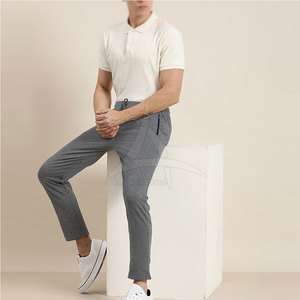 Top Selling 100% Cotton Men <b>Trouser</b> Straight Lightweight Casual Hot Arrival - Product Image 4