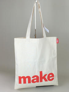 Vente en gros de sacs à provisions réutilisables bon marché avec logo imprimé personnalisé sac fourre-tout en toile de coton blanc uni - Product Image 6