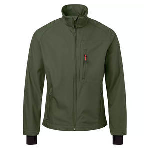 Veste softshell zippée en toile camouflage imperméable coupe-vent chaude d'hiver pour homme en polyester pour la randonnée - Product Image 5