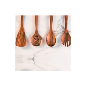 Ustensiles de cuisine de haute qualité, écologiques, personnalisables avec logo, en bois naturel, fabriqués au Vietnam, pour usage domestique et commercial - Product Image 3