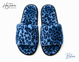 Faux Fur Solid Open Toe Fashionable Soft Winter Fluffy Indoor Slides Fur Lined <b>Cozy</b> Slip-Ons - Product Image 1