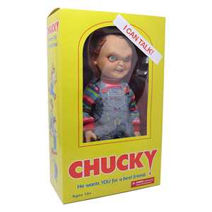 Muñeco Chucky de 15 Pulgadas para Niños, Muñeco con Cara Malvada, Funciona con Pilas, 30 cm, Estilo Muñeca Blythe, Material de Vinilo y Porcelana - Product Image 2