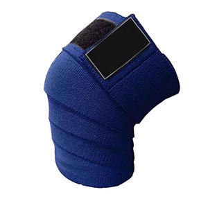 Bandes de soutien élastiques pour le genou, tendance unisexe, pour le sport, OEM personnalisé, entraînement en salle de sport, réglable, pour la musculation - Product Image 4