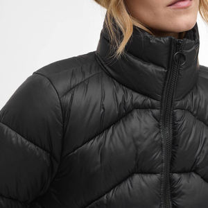 Chaquetas Acolchadas Sherpa OEM Cálidas para Mujer, Precio Económico, Tendencia de Invierno, Cuello Camisero con Impresión de Logotipo Personalizado - Product Image 6