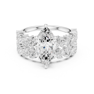 10K oro joyería delicada banda para ella - Product Image 4