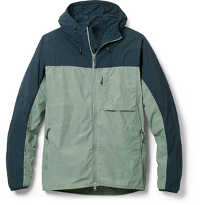 Mosaic Impex haute qualité 2025 Nouveau Design veste de pluie vert et noir contraste à capuche style coupe-vent veste de sport pour hommes - Product Image 5