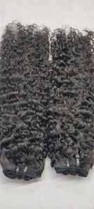 Extensiones de cabello Remy 100% de la mejor calidad, trama india a mano, cutículas alineadas, cabello suave de larga duración de Temple Source - Product Image 2