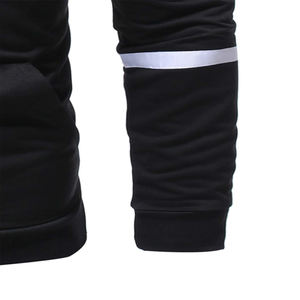 Sudadera con Capucha Extra Grande para Hombre, Diseño con Cordón y Estampado de Rayas, Sudadera Lisa de Invierno, Felpa de Algodón, Ropa Urbana al por Mayor - Product Image 6