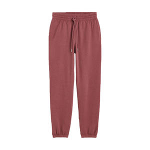 Pantalones de Mujer de Algodón Premium, Corte de Cintura Media, Ligeramente Elásticos, Ecológicos, Transpirables, con Detalle de Encaje para un Look Elegante, Invierno - Product Image 1