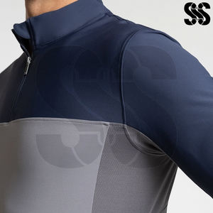 Chemise de base pour l'équitation masculine, multi-sports, entraînement équestre, séchage rapide, anti-odeur, coupe ajustée, vêtements d'équitation en plein air - Product Image 5