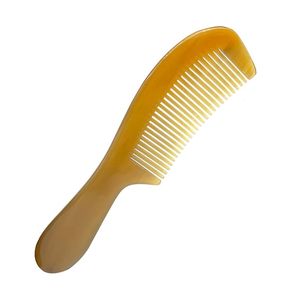 Natural Premium Handmade Horn <b>Comb</b> with Fine and Wide Teeth Handmade Buffalo Horn <b>Comb</b> for <b>Hair</b> Styling - Product Image 2