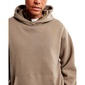 Sudadera con Capucha Personalizada de Invierno ODM, Estilo Hip Hop Urbano, Hombros Caídos, Forro Polar, Diseño Gráfico - Product Image 4