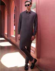 Traje Shalwar Kameez de Verano para Hombre, Diseño Más Reciente de 2026, Hecho en Fábrica, Informal, de Algodón, Mangas Largas, Estampado Sólido para Ocasiones Diarias - Product Image 4