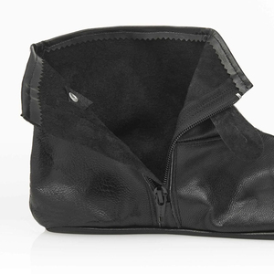 Calcetines de Cuero con Cierre de Cremallera en el Tobillo, Diseño Nuevo, Fabricados en Fábrica, Antibacterianos, de Secado Rápido, Transpirables, Mejores Precios, Alta Calidad - Product Image 4