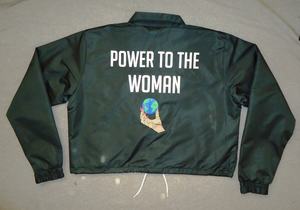 Design classique personnalisé femme coupe-vent entraîneurs veste pour dame veste extérieure - Product Image 2