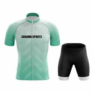 Uniforme de cyclisme d'équipe personnalisé Tissu haute performance évacuant l'humidité Ensembles de cyclisme OEM à prix d'usine - Product Image 1