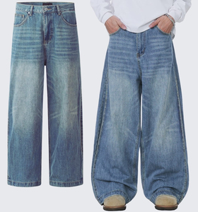 กางเกงยีนส์2025สำหรับผู้ชายกางเกงยีนส์ทรงสลิมฟิตสไตล์ใหม่สำหรับผู้ชายขายส่งบริการ OEM ที่สะดวกสบาย - Product Image 1