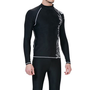 Nueva camisa de manga larga personalizada de compresión de moda con estampado sublimado, ropa deportiva transpirable, protectores contra sarpullidos para hombres a un precio razonable - Product Image 3