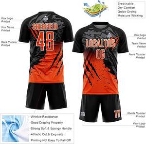 Camiseta de Fútbol Personalizada, Equipación Deportiva, Camisetas de Club de Fútbol, Uniformes de Fútbol Femeninos de Alta Calidad, Camiseta de Fútbol para Hombre - Product Image 3