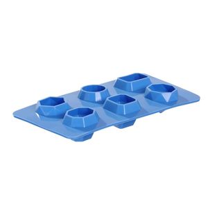 BarUp Gem Blue Ice Cube Tray 2 Pezzi 190x105x30mm - Product Image 1