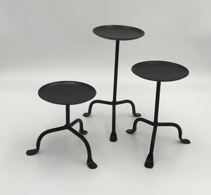 Bougeoir élégant en métal pour la maison, anniversaire de mariage, saint-valentin, fêtes de Pâques et de Noël, lanternes décoratives - Product Image 2