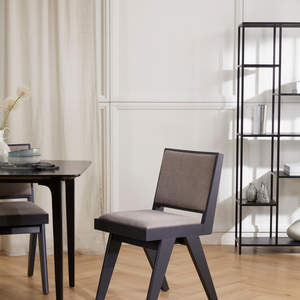 Chaise de salle à manger élégante de luxe Mobilier de maison en bois massif au design moderne pour la maison Villa Restaurant Hôtel Utilisation - Product Image 2