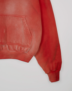 Sweat-shirt à capuche d'hiver personnalisé OEM pour homme, haute qualité, en polyester/coton épais, délavé au soleil, délavé à l'acide, délavé à la pierre, 350 g/m² - Product Image 3