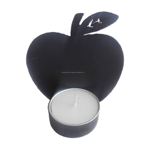 Envases redondos de metal para velas al por mayor, lata vacía de 4oz, 8oz, 16oz, lata negra para velas con tapas - Product Image 1