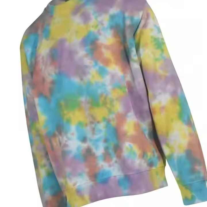 Men's Sweatshirt Multi Mini Bold Tie Dye Crew Neck Heavy Blend Sweatshirt Pullover Trendy Outwear Sweatshirt MS-SS-1140