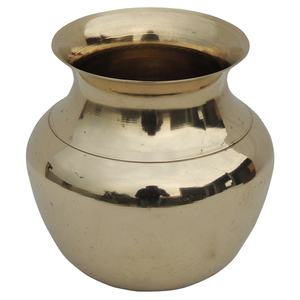 Offre Spéciale Pooja Thali forme ronde or artisanat travail à la main culte utiliser Pooja Thali et plaque articles cadeaux - Product Image 1