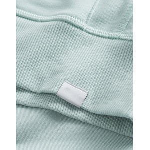 เสื้อสเวตเตอร์ขนแกะมีฮู้ดเสื้อสวมหัวสไตล์แบบสวมหัวเสื้อมีโลโก้ออกแบบมาเองได้พิมพ์สี2025 - Product Image 3