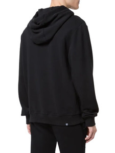 Sudadera con capucha y cremallera de algodón para hombre con logotipo personalizado al por mayor, conjunto de sudadera de lana unisex de talla grande, moda informal para hombre, logotipo largo bordado - Product Image 6