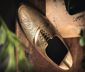 Nuevo Cenicero de zapatos de latón, Cenicero Longfeng de escritorio para oficina en casa, personaliza todo tipo de artesanías al por mayor - Product Image 3