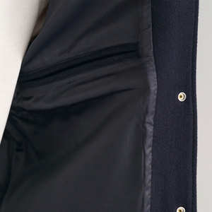 แจ็กเก็ตเบสบอลแขนยาวสำหรับผู้หญิงแจ็กเก็ตกันหนาวแขนยาวดีไซน์โรงงาน - Product Image 4