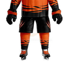 Uniforme de Hockey sobre hielo hecho a medida de alta calidad, diseño único, ropa de equipo profesional, conjunto de Jersey deportivo de sublimación de secado rápido, Pantalones - Product Image 4