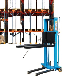 מלגזה ידנית הידראולית 1 טון 1.6 מטר עם גלגלי ניילון לריצוף חיצוני - Product Image 6