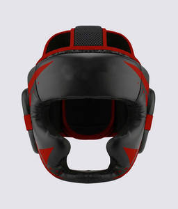 Vente en gros de protège-tête de boxe en cuir PU trempé protecteur de mousse pour les styles de coup de pied et de sparring gants d'arts martiaux et de boxe - Product Image 1